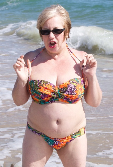 mature beach adult picture