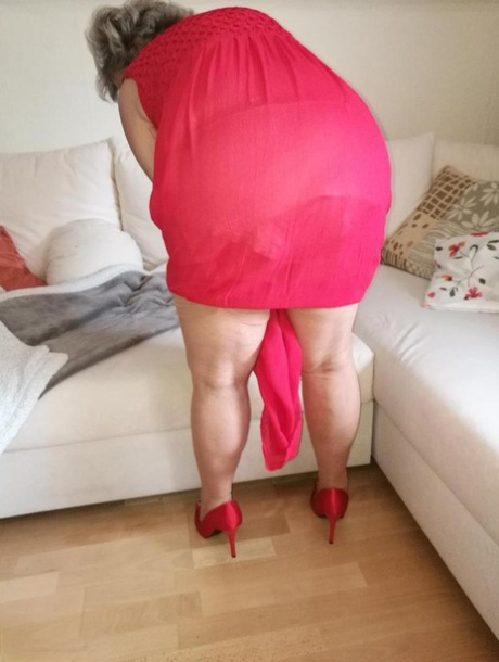 granny bent over beautiful picture