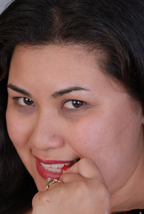 chubby face adult photo