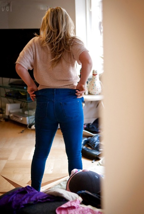 bbw jeans beautiful porn pictures