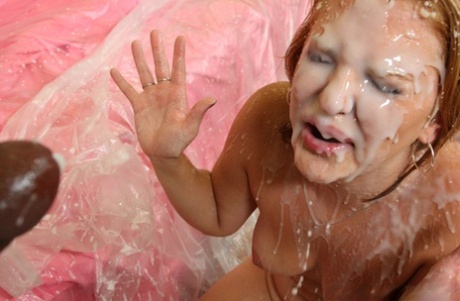 teen bukkake pornographic image