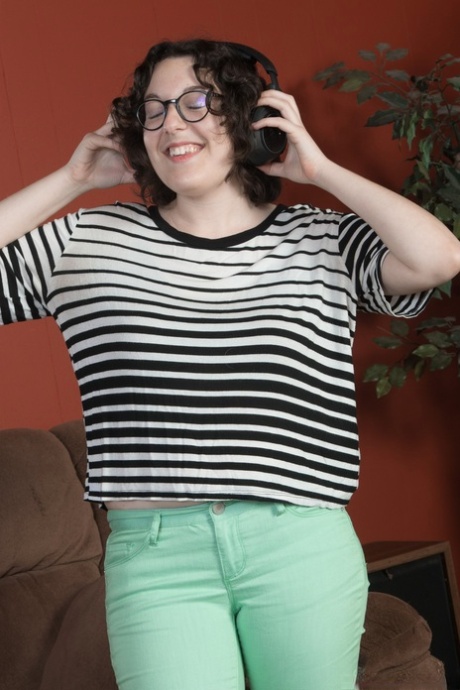 short hair glasses art xxx image