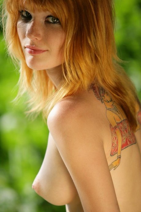 redhead outdoor hot xxx photos