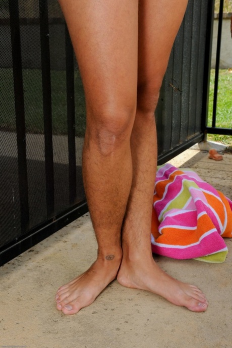 hairy legs beautiful photo