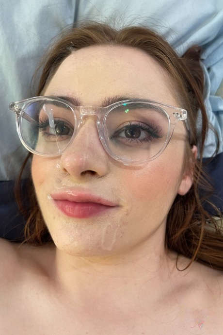 cum on glasses beautiful porn image