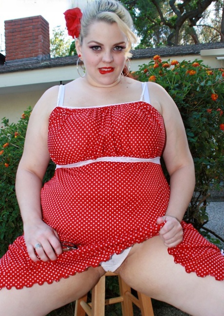 fat blonde adult image