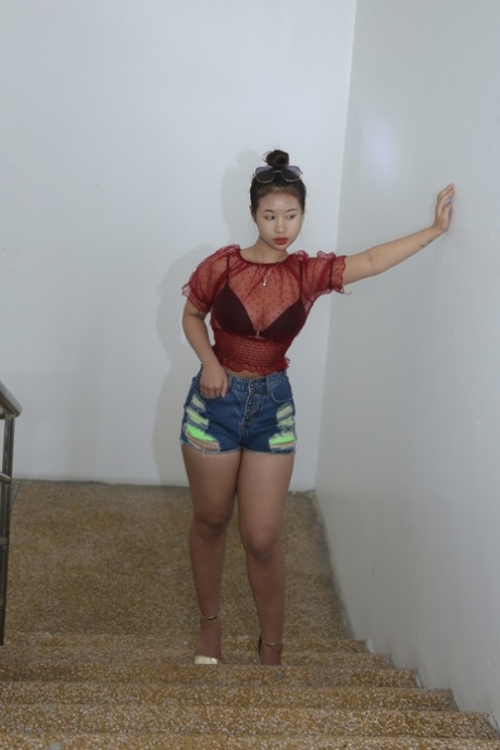 asian undressing hot naked images