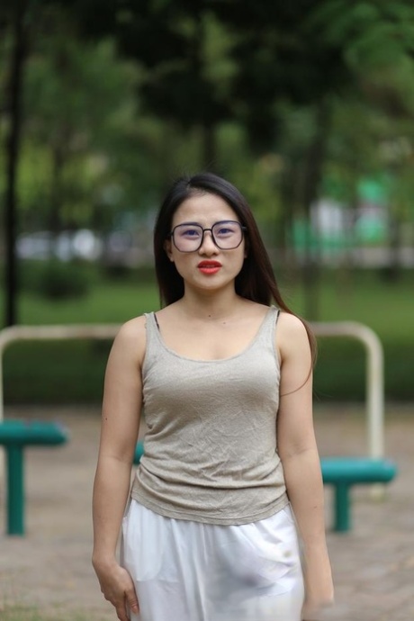 asian glasses naked img