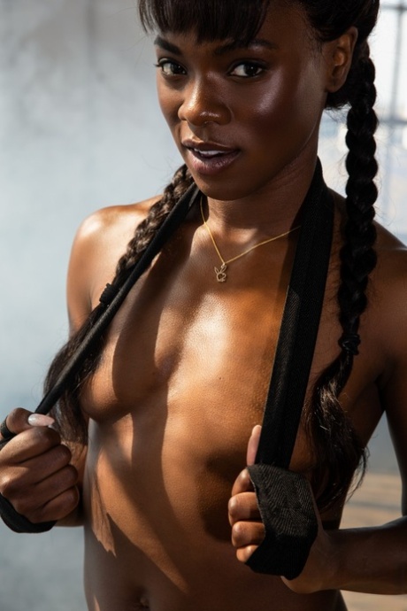 ebony model art naked photo