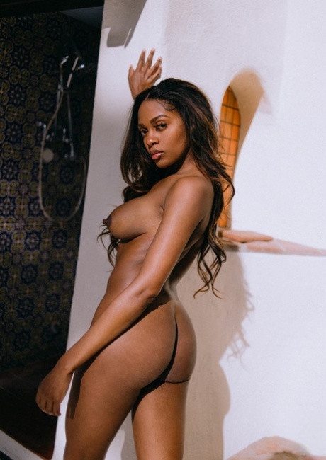 ebony babe beautiful naked photos