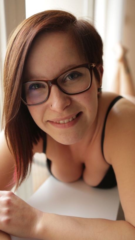 short hair glasses exclusive archive