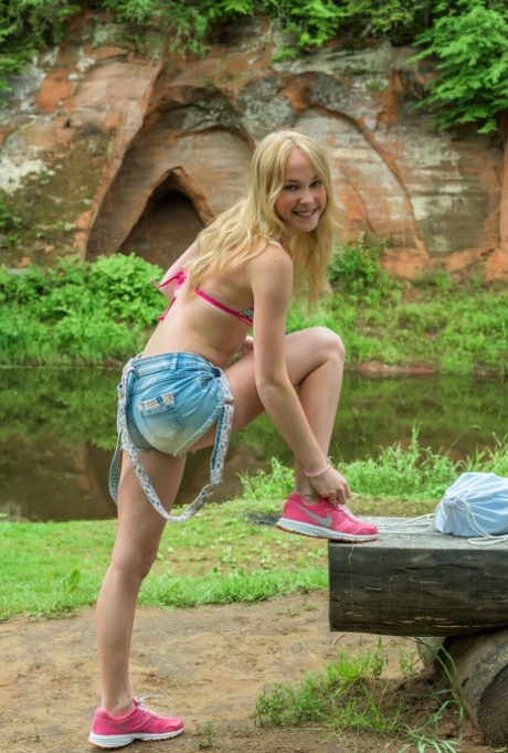 teen sneakers beautiful nude photo