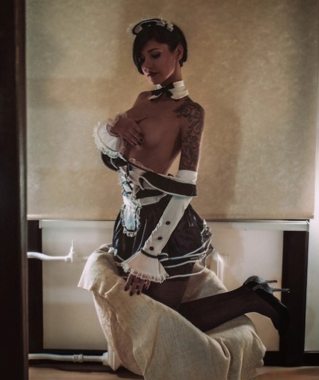 french maid porno image