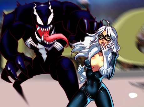 Black Cat nudes model images